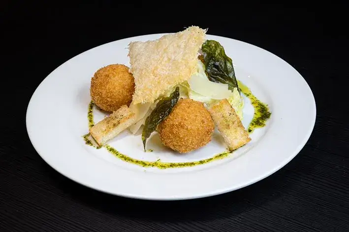 Caesar Croquettes Salad